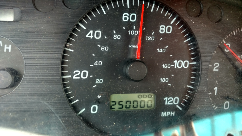 Illustration for article titled Quarter million miles and still hauls like a boss.
